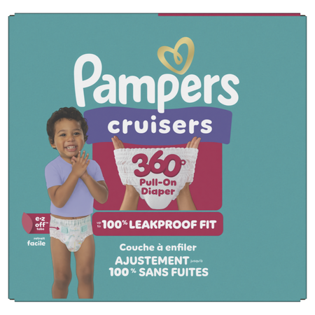 Image of Offer Save $3.00 on ONE Box Pampers Cruisers 360 Diapers (excludes Huge Pack).