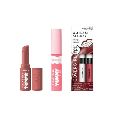 Image of Offer Save $1.00 on any ONE (1) COVERGIRL® Lip Product (excludes Continuous Color Lipstick, accessories and travel/trial size)