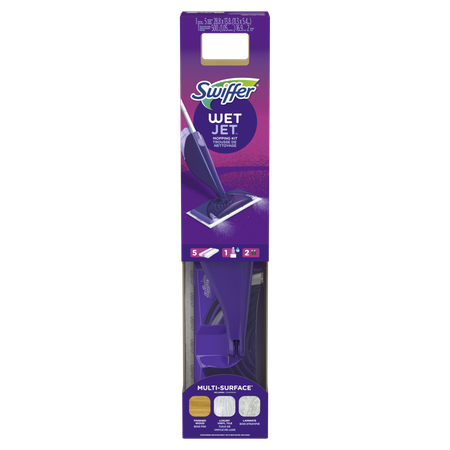 Image of Offer Save $3.00 on ONE Swiffer WetJet Starter Kit (excludes trial/travel size).