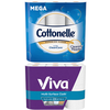 Save $5.00 on any TWO (2) packages of Cottonelle® Bath Tissue (9 mega roll or la...