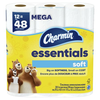 save 1 00 on one charmin essentials toilet paper product 6 count or larger excludes trial travel size Publix Coupon on WeeklyAds2.com