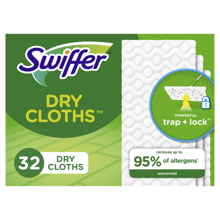 Image of Offer Save $5.00 on TWO Swiffer Refill Products (includes 20-32ct Dry and Wet cloth refills, 10-16ct XL Dry and Wet cloth refills, 5ct PowerMop pad refills,