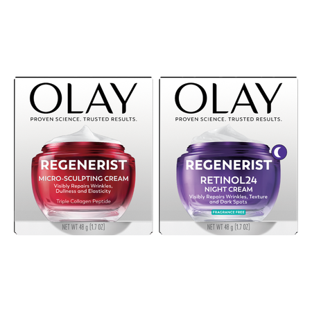Image of Offer Save $4.00 on ONE Olay Facial Moisturizer, Eye, Serum or Treatment (excludes Complete, Active Hydrating, Total Effects, Age Defying, Body Products and