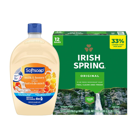 Softsoap or Irish Spring