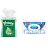 Save $1.00 on any FOUR (4) boxes/packs of Kleenex® Facial Tissue or Wet Wipes 20...
