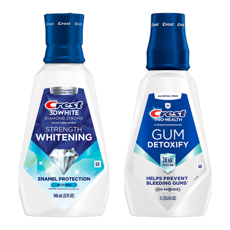 Image of Offer Save $3.00 on ONE Crest 3DWhite Brilliance Stain Prevention 473mL or 3DWhite Clean, 3DWhite Fresh or 3DWhite Strength or Pro-Health Advanced Extra Whi