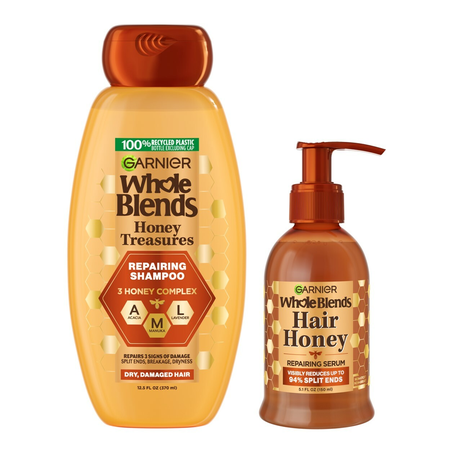 Image of Offer Save $3 on any TWO (2) Garnier® Whole Blends® hair care products (excludes: 3oz sizes, 40oz sizes, twin & value packs)