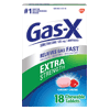 SAVE $1.00 on any ONE (1) Gas-X® 18ct. or larger on any ONE (1) Gas-X® 18ct....