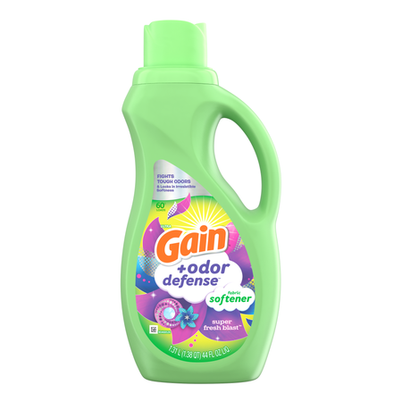 Image of Offer Save $1.00 on ONE Gain Liquid Fabric Softener 44 oz OR Gain Sheets 105-120 ct OR Gain Mega Sheets 60 ct (excludes Gain Rinse, Gain Flings, Gain Liquid