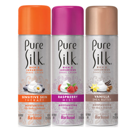 Image of Offer Save $1.00 on any ONE (1) Pure Silk Shaving Cream 7.25oz