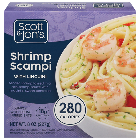 Image of Offer Save $1 on TWO (2) Scott & Jon's Shrimp Bowls 9.6oz.