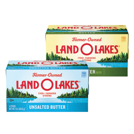 Image of Offer $1.00 off Land O Lakes Butter Quarters or Spreadable Butter