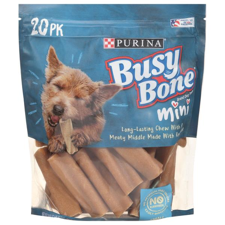 Image of Offer Save $1 When You Purchase ONE (1) Purina Beggin Strips or Busy Bone Dog Treats.