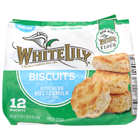 Image of Offer Save $1 on TWO (2) White Lily Frozen Biscuits 12ct.