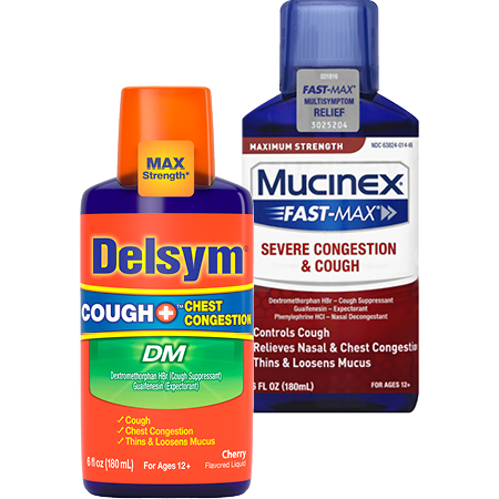 Airborne, Delsym Or Mucinex