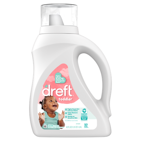 Image of Offer Save $1.00 on ONE Dreft Newborn Laundry Detergent 42 oz OR Dreft Active Baby Laundry Detergent 42 oz OR Dreft Free and Gentle Laundry Detergent 42 oz 