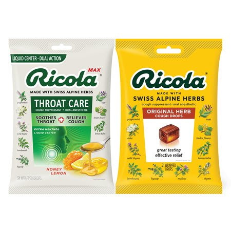 Save $1.00 off any TWO (2) Ricola bags (19 - 45 count)