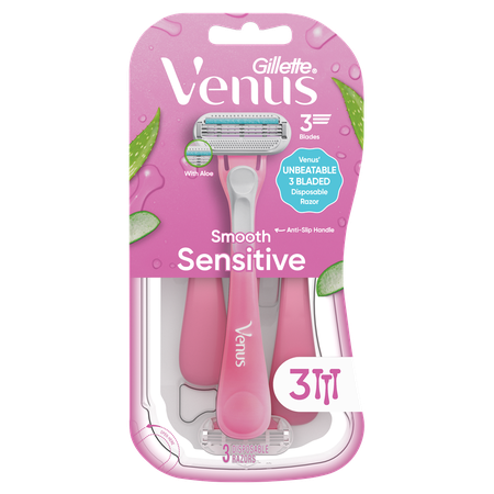 Image of Offer Save $3.00 on ONE Venus Disposable Razor (excludes Daisy, Simply Venus 2, Venus Refillable Handles, Venus Blade Refills, and Gillette Products).