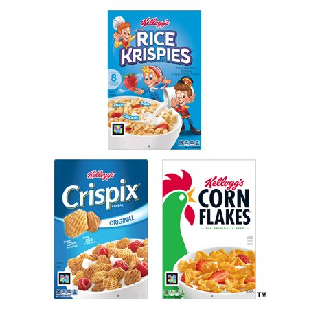 Save $1.00 on any THREE (3) Kellogg's® Cereals (5.00 oz. or Larger, Any Flavor, Mix or Match)