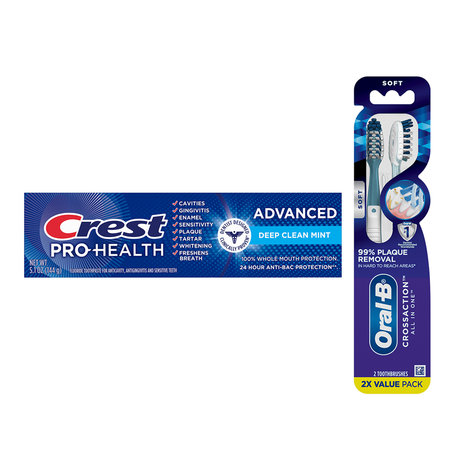 Image of Offer Save $5.00 on THREE Adult Crest Paste 2.4oz or more,Crest 3DW Deep Stain Remover,Crest Kids Advanced OR Burt's Bees Adult Paste 4.0oz or more,Crest, S
