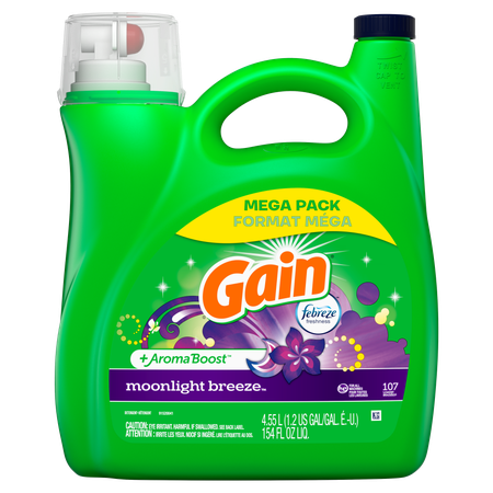 Image of Offer Save $3.00 on ONE Gain Liquid Laundry Detergent 99 oz OR 132 oz OR 144 oz (includes Gain Plus 99-117 oz) OR Gain Powder Laundry Detergent 104 oz OR 13