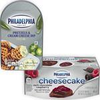 Save$1.00 on 2 PHILADELPHIA Cheesecake Cups or Pretzel/Bagel Chips & Cream Cheese...