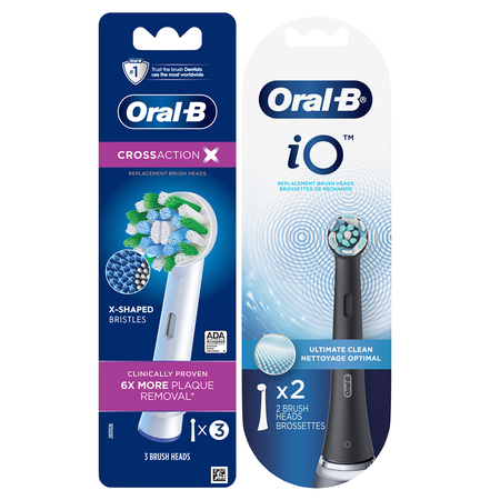 Oral-B PrecisionCleanX X-Filament Replacement Brush Heads, 3