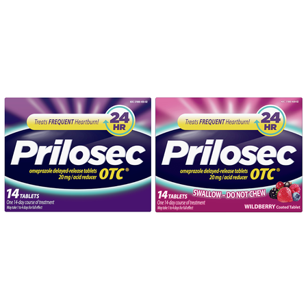 Image of Offer Save $1.00 on ONE 14ct Prilosec OTC Heartburn Relief Product (excludes trial/travel size 28ct & 42ct).