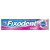 Save $1.00 on ONE Fixodent Adhesive 1.4 oz OR larger (excludes Ultra and trial/travel...