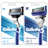 Save $1.00 on ONE Gillette3 OR Gillette5 Razor (excludes trial/travel size).