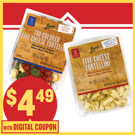 Image of Offer Save $1 on ONE (1) Lowes Foods Refrigerated Pasta 19-20oz.