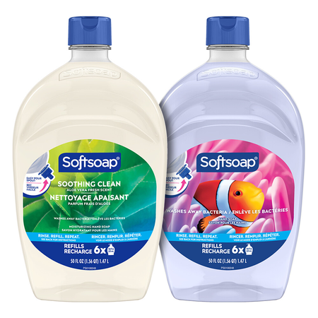 Image of Offer Save $2.00 on any ONE (1) Softsoap Liquid Hand Soap Refill (50oz ONLY)
