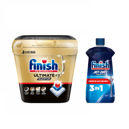 Image of Offer Save $3.00 on any ONE (1) Finish® Detergent or JET-DRY® Rinse Aid