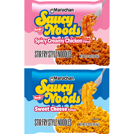 Image of Offer Save $0.50 on any TWO (2) Single Maruchan Saucy Noods products