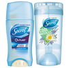 Save $1.00 on ONE Secret Fresh, Outlast OR Active 2.6 oz or larger.