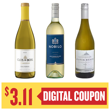 Image of Offer Save $3.11 When You Purchase ONE (1) Clos Du Bois, Silver Beach or Nobilo 750ml Wine.