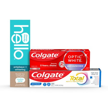 Colgate, hello, Tom's of Maine