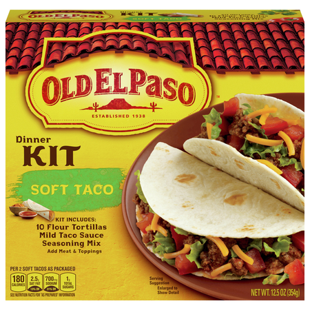 Image of Offer Save $2 on TWO (2) Old El Paso Select Dinner Kits.