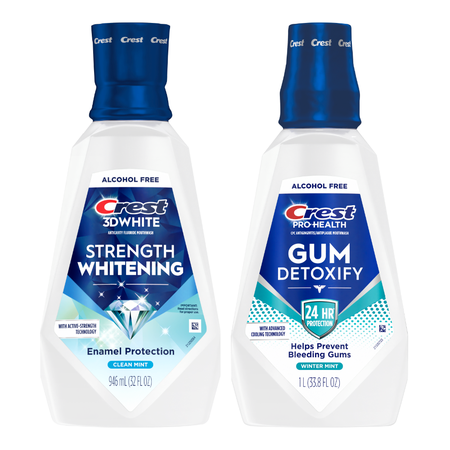 Image of Offer Save $3.00 on ONE Crest 3DWhite Brilliance Stain Prevention 473mL or 3DWhite Clean, 3DWhite Fresh or 3DWhite Strength or Pro-Health Extra Whitening or