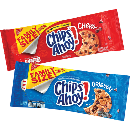 Chips Ahoy Original, Chewy or Chunky 18-19.5oz coupon