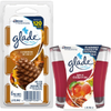 Save $1.00 on 2 Glade® Candle or Wax Melt when you buy TWO (2) Glade® Candle...