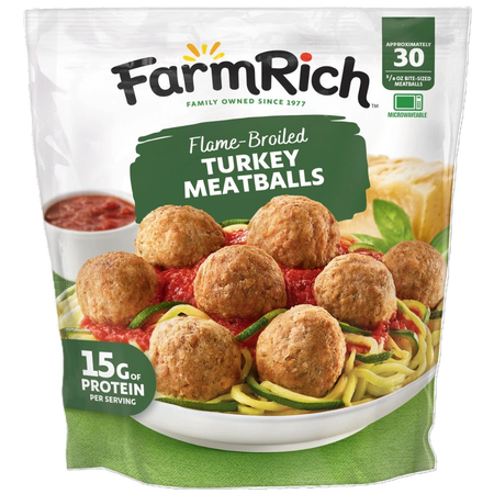 Image of Offer Save $1 on ONE (1) Farm Rich Meatballs Select 20-26oz.