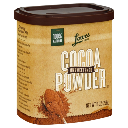 Image of Offer Save $0.20 on ONE (1) Lowes Foods Unsweetened Cocoa Powder 8oz.