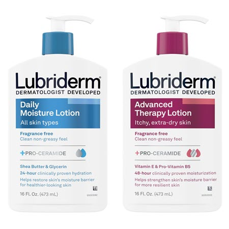 Image of Offer Save $3.00 on any ONE (1) LUBRIDERM® Product (16 fl. oz. or larger)