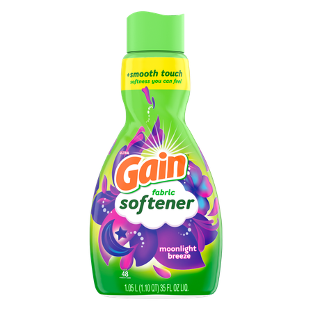 Image of Offer Save $1.00 on ONE Gain Liquid Fabric Softener 35-44 oz OR Gain In-Wash Scent Boosters 4.3-6.5 oz OR Gain Sheets 105-120 ct OR Gain Mega Sheets 60 ct (