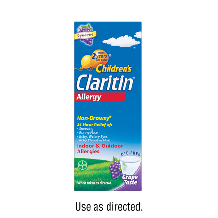 Image of Offer Save $3.00 on any ONE (1) Non-Drowsy Children's Claritin® Syrup 4oz (excludes Claritin®)