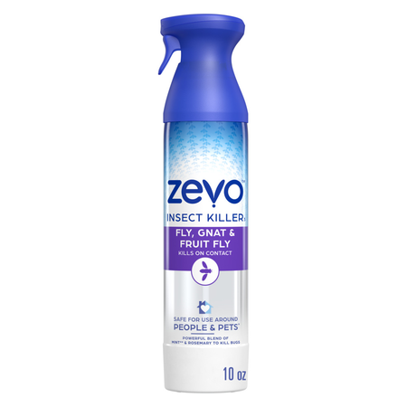 Image of Offer Save $1.00 on ONE Zevo Fly, Gnat & Fruit Fly Flying Insect Aerosol Spray 10 oz (excludes twin pack).