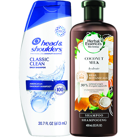 Head & Shoulders, Herbal Essences Or Pantene