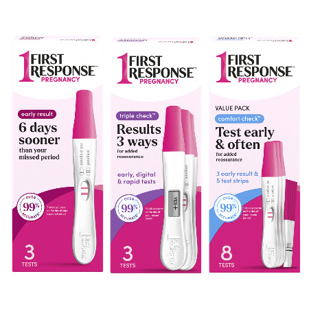Image of Offer Save $5.00 on any ONE (1) First Response Pregnancy Test, 2 ct or greater