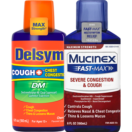 Airborne, Delsym Or Mucinex